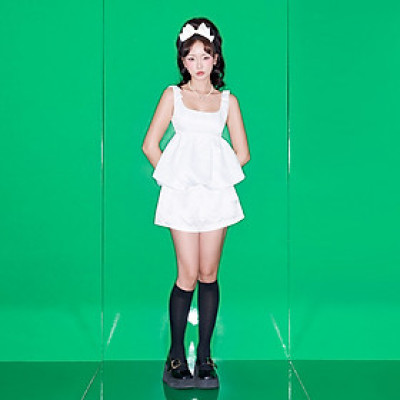 DOTTIE - Quần ngắn lưng cao vải taffeta - Q0334