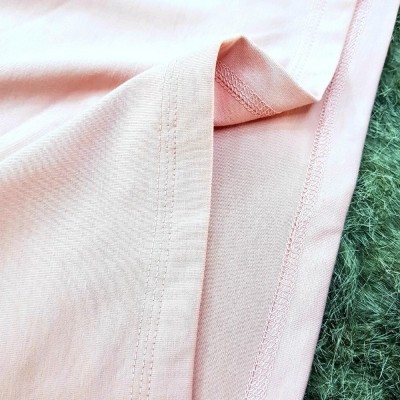 Áo thun nam nữ 80% Cotton Pink08