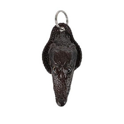 HT8218-19-20-21 - Móc khóa đầu cá sấu Huy Hoàng màu vàng, nâu đất, đen, nâu đỏ