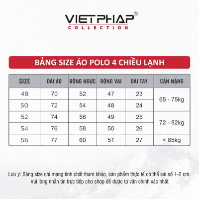 Áo Polo Nam VIỆT PHÁP Form Luxury - Thun 4 Chiều Lạnh lịch lãm, sang trọng 35698