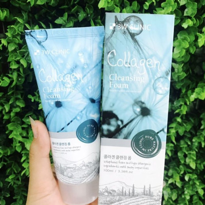 Sữa Rửa Mặt Collagen 3W Clinic (100ml)