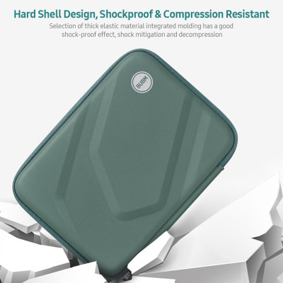 
Túi Đĩa Cứng Mờ BUBM Dung lượng lớn vải Không thấm nước Dễ mang theo Chống mài mòn