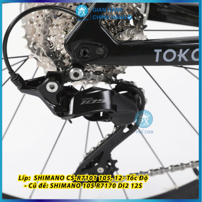 XE ĐẠP ĐUA CHEVAUX TOKO FULL Carbon T800