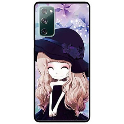 Ốp lưng dành cho Samsung A90 - Samsung S20 FE mẫu Anime Cô Gái Nón Đen