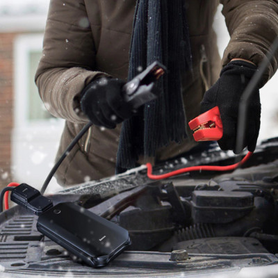 Bộ kích nổ ô tô, xe hơi kiêm pin sạc dự phòng nhãn hiệu Baseus cao cấp CRJS01-01 - Hàng Nhập Khẩu