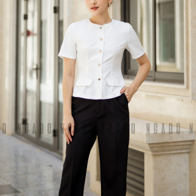 Quần đen ống đứng NGADO