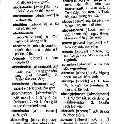 Từ Điển Anh-Việt - 75000 Mục Từ Và Định Nghĩa (Tái Bản 2023)