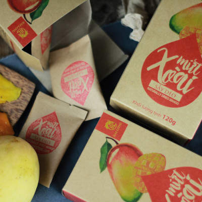 Combo Hạt Điều Rang Muối Vỏ Lụa Hải Long (250g /Hũ) + Mứt Xoài Sấy Dẻo Hải Long (120g)